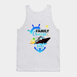 Cruise Family Vacation Matching Group Crew Squad 2023 Tank Top